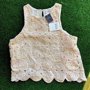 Crochet Lace Top🌼